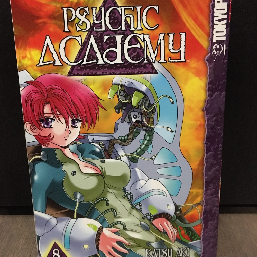 Psychic Academy Vol 8 Manga English - Katsu Aki Tokyopop Paperback Comic